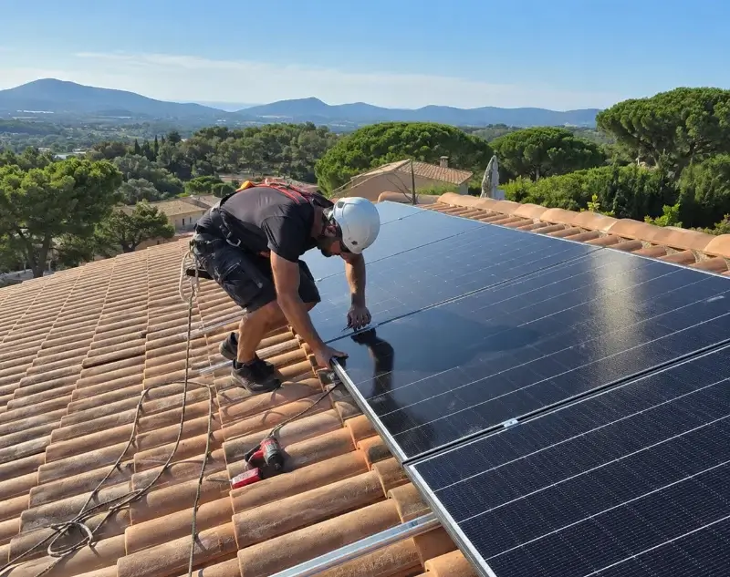Installateur panneaux solaires Bercloux — pose photovoltaïque sur toiture