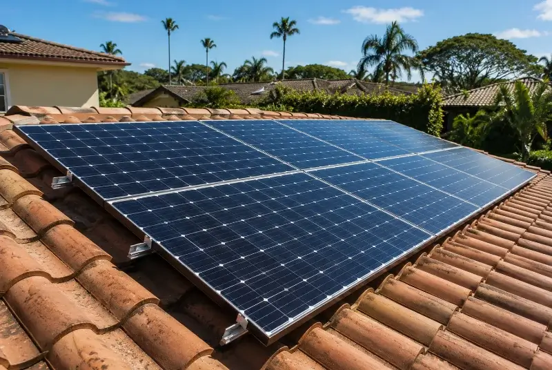 Installation de panneaux solaires à Bercloux
